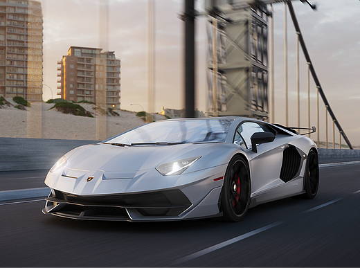 兰博基尼-Aventador渲染合集