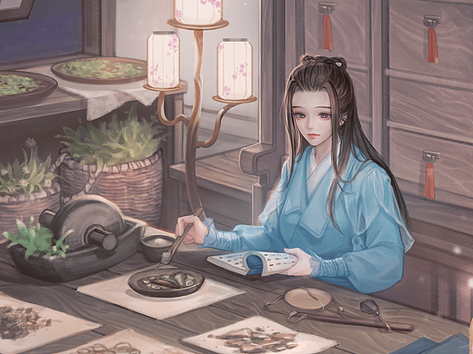 一些业余时间画的个人作品
