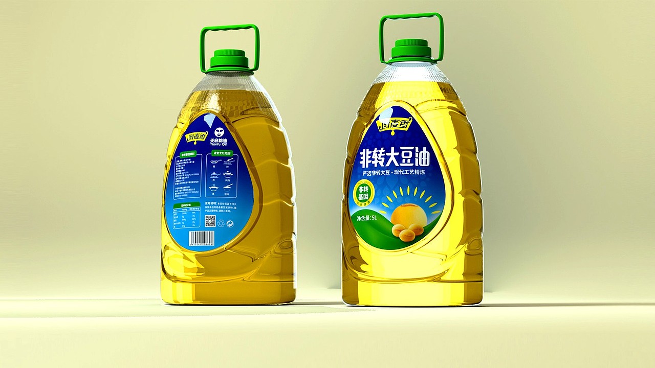 食用油包装设计/粮油包装/花生油包装/菜籽油包装/大豆
