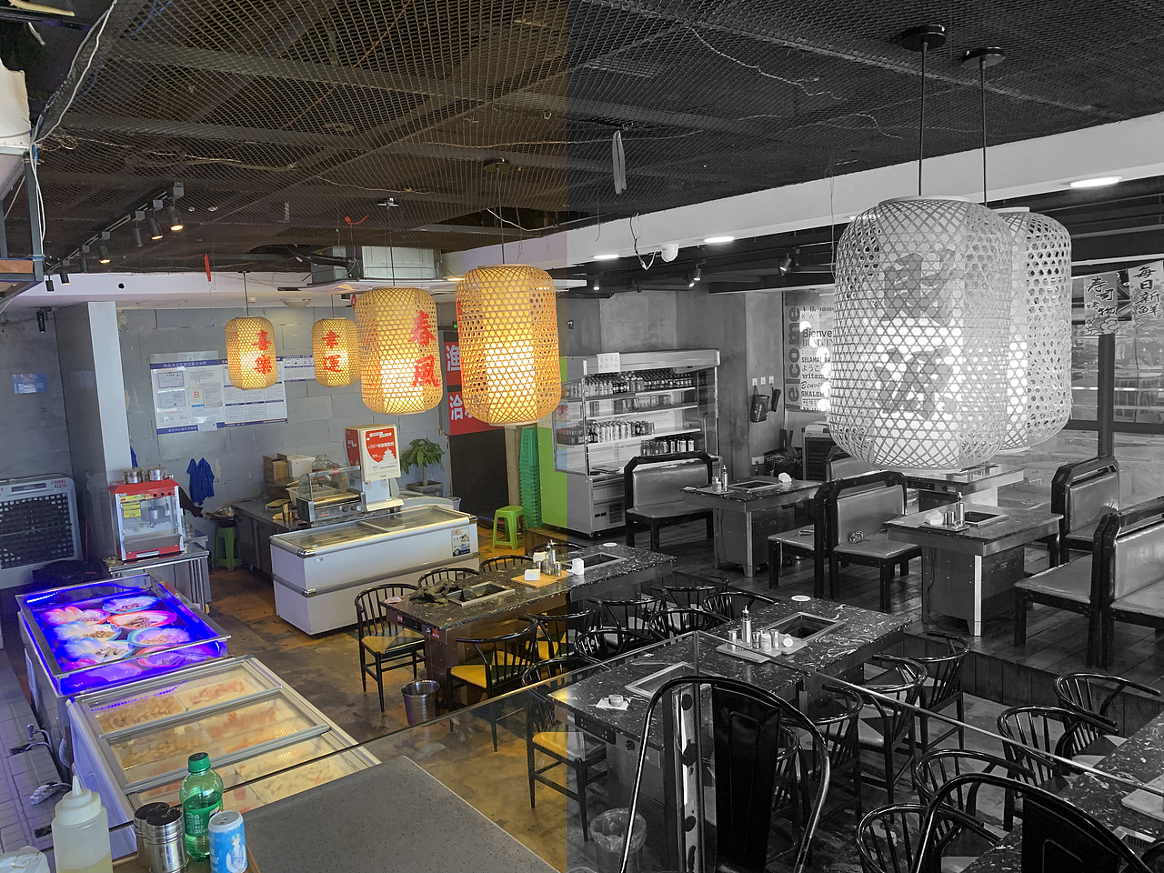 烤肉店重装改造