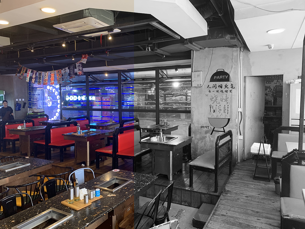 烤肉店重装改造