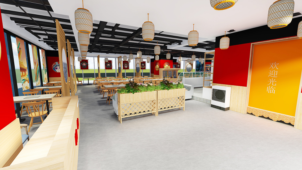 烤肉店重装改造