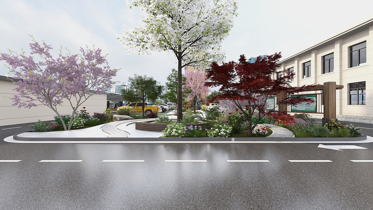 国家电网基层供电所园林景观设计