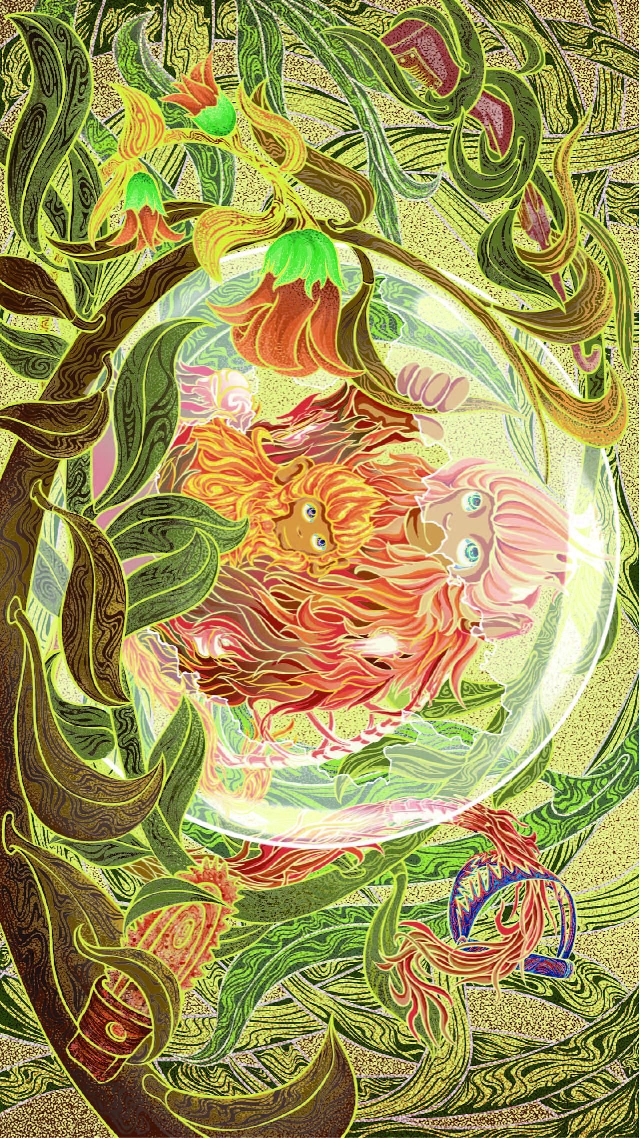 部分插画商稿和比赛合集