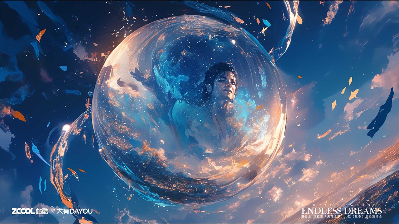 [无尽之梦] 星际热舞 迈克尔·杰克逊的宇宙传说（图ZMzczNTcxNjA4） - 海报 - 站酷设计师阿Aa恒原创素材 - 站酷ZCOOL