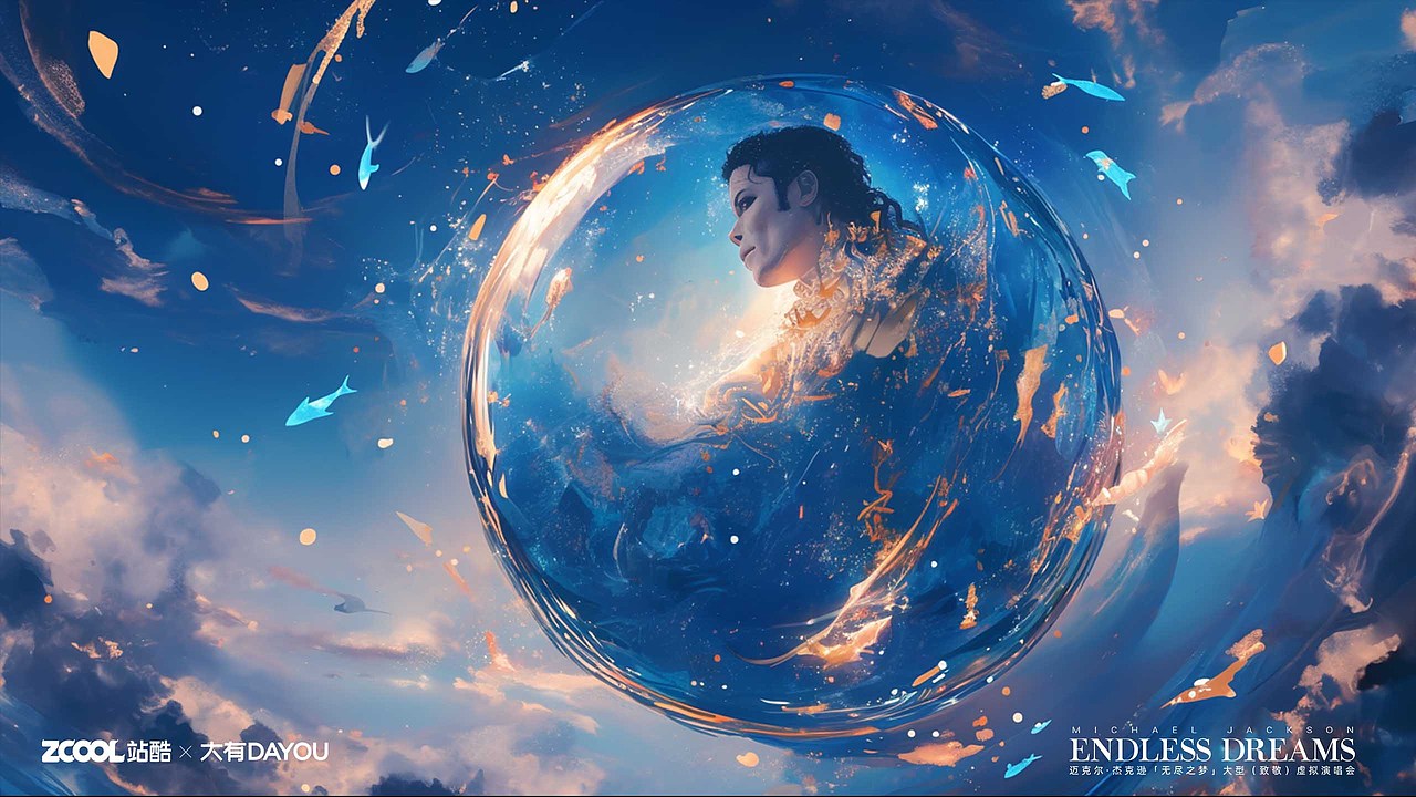 [无尽之梦] 星际热舞 迈克尔·杰克逊的宇宙传说（图ZMzczNTcxNTYw） - 海报 - 站酷设计师阿Aa恒原创素材 - 站酷ZCOOL