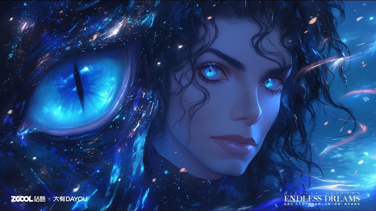 [无尽之梦] 星际热舞 迈克尔·杰克逊的宇宙传说（图ZMzczNTcxNTg4） - 海报 - 站酷设计师阿Aa恒原创素材 - 站酷ZCOOL