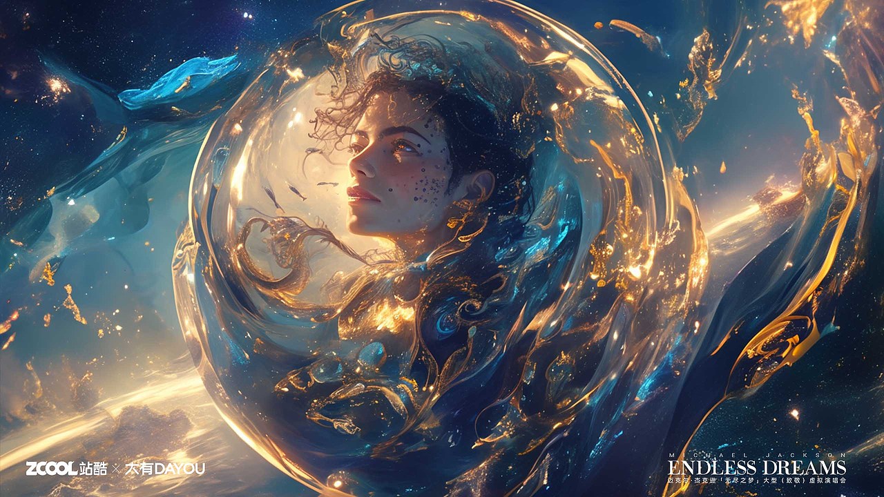 [无尽之梦] 迈克尔·杰克逊的灵动之美（图ZMzczNTcyNTA0） - 海报 - 站酷设计师阿Aa恒原创素材 - 站酷ZCOOL
