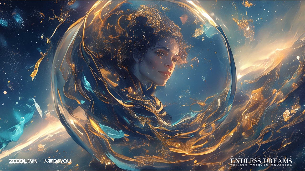 [无尽之梦] 迈克尔·杰克逊的灵动之美（图ZMzczNTcyNTI4） - 海报 - 站酷设计师阿Aa恒原创素材 - 站酷ZCOOL