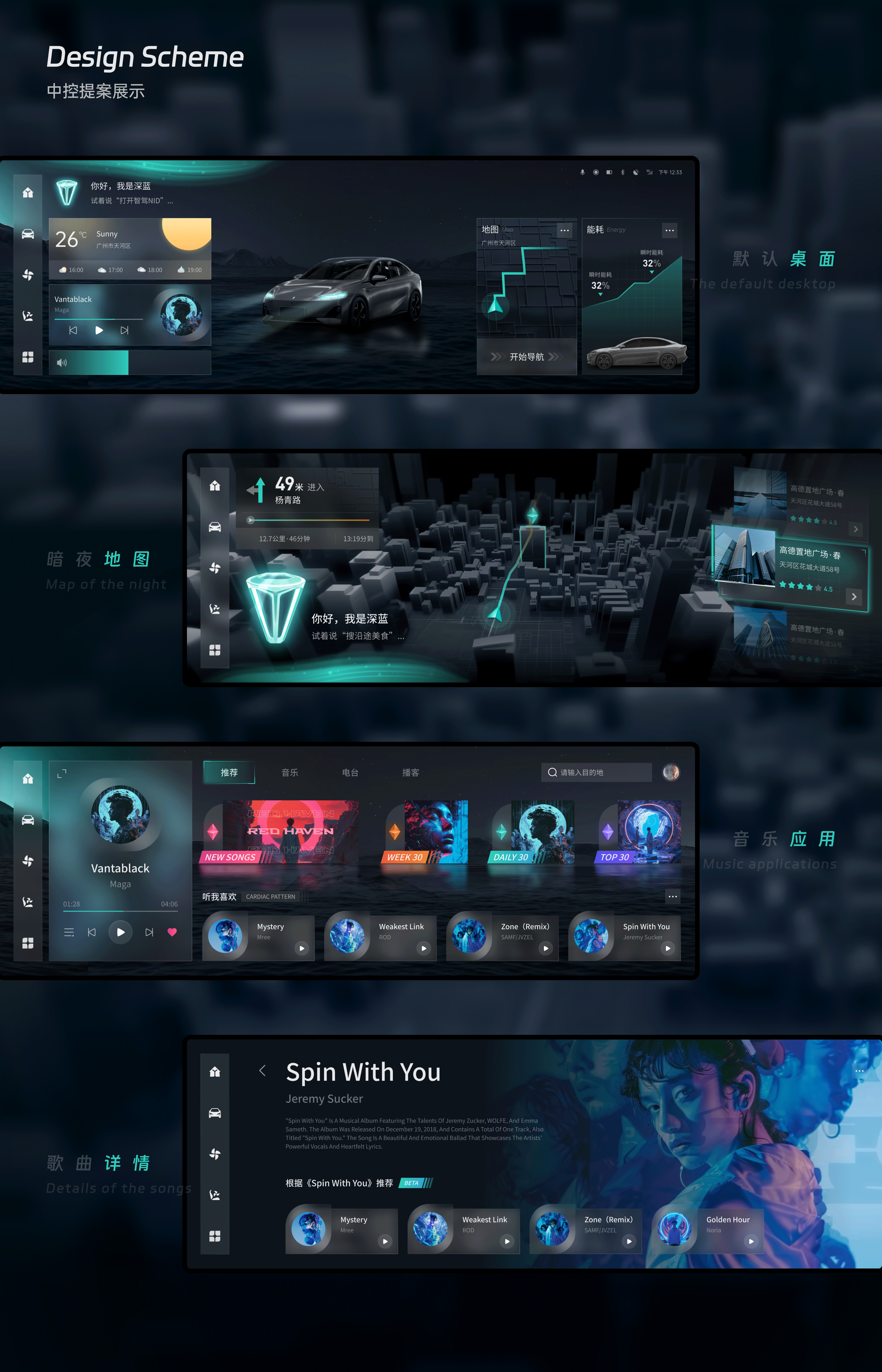 HMI-深蓝汽车前瞻探索