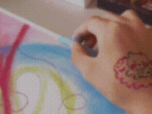 每一笔每一划都如同一个情感的通道~