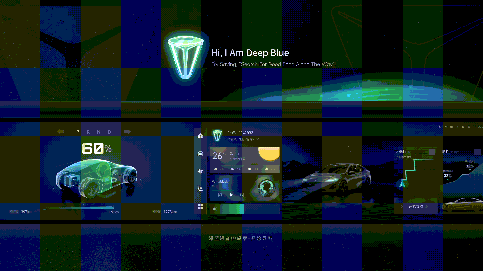 HMI-深蓝汽车前瞻探索