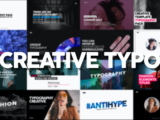 PR模板|时尚简洁创意版式照片展示酷炫艺术作品集模特