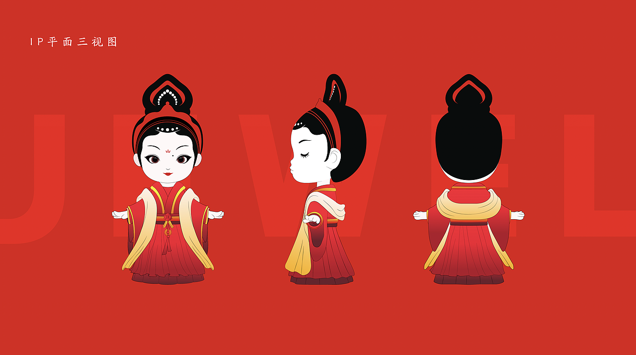 靳小主鲜炖燕窝卡通IP设计|东方娃娃