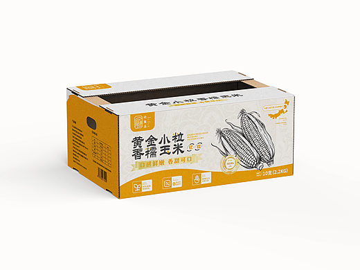 【众膳美】香糯玉米包装设计