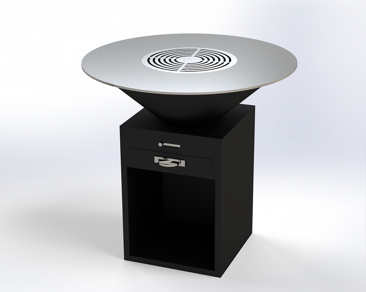 用Solidworks建模的一些家具园艺类作品