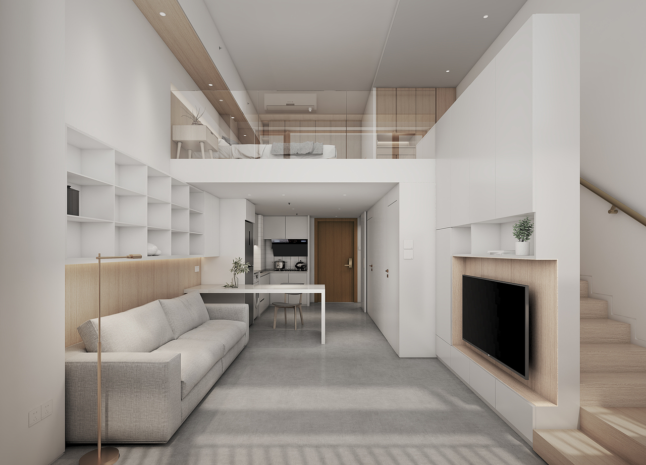 中粮云景公寓:极小空间住宅设计的典范