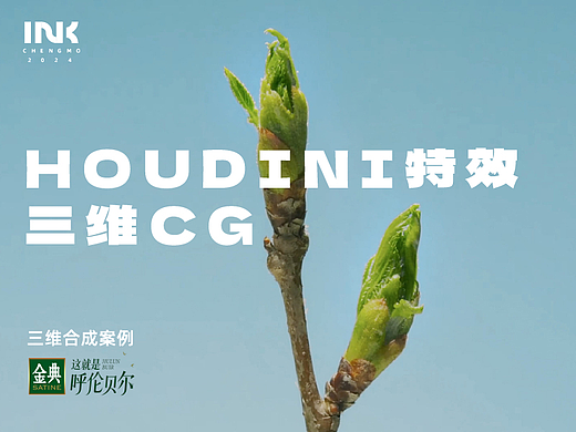 Houdini影视特效丨金典有机奶 三维CG