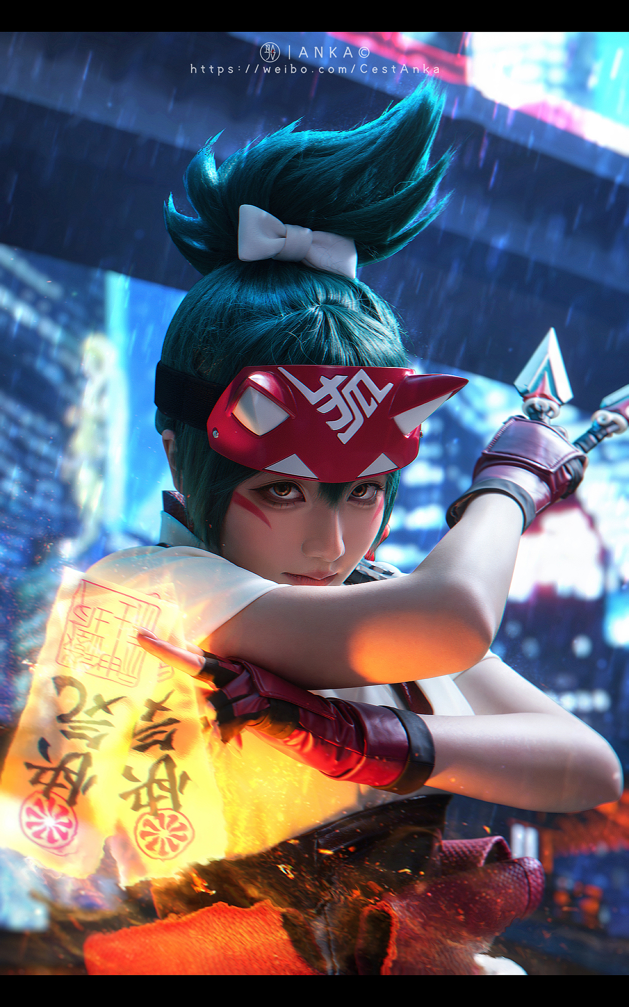 【守望先锋2·雾子】游戏Cosplay合成摄影后期COS（图ZMzczNjAyMDg0） - 修图/后期 - 站酷设计师LuAnka原创素材 - 站酷ZCOOL