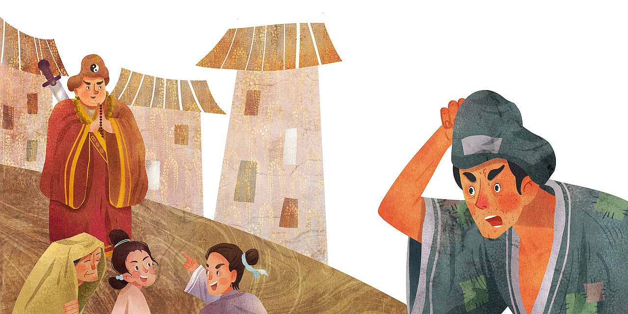 不同画风的商稿