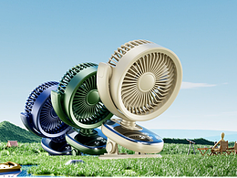 夏日循环风扇宣传视频