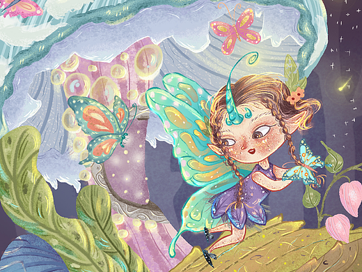 🦋✨童话森林—蝴蝶的蘑菇屋🌿🍄