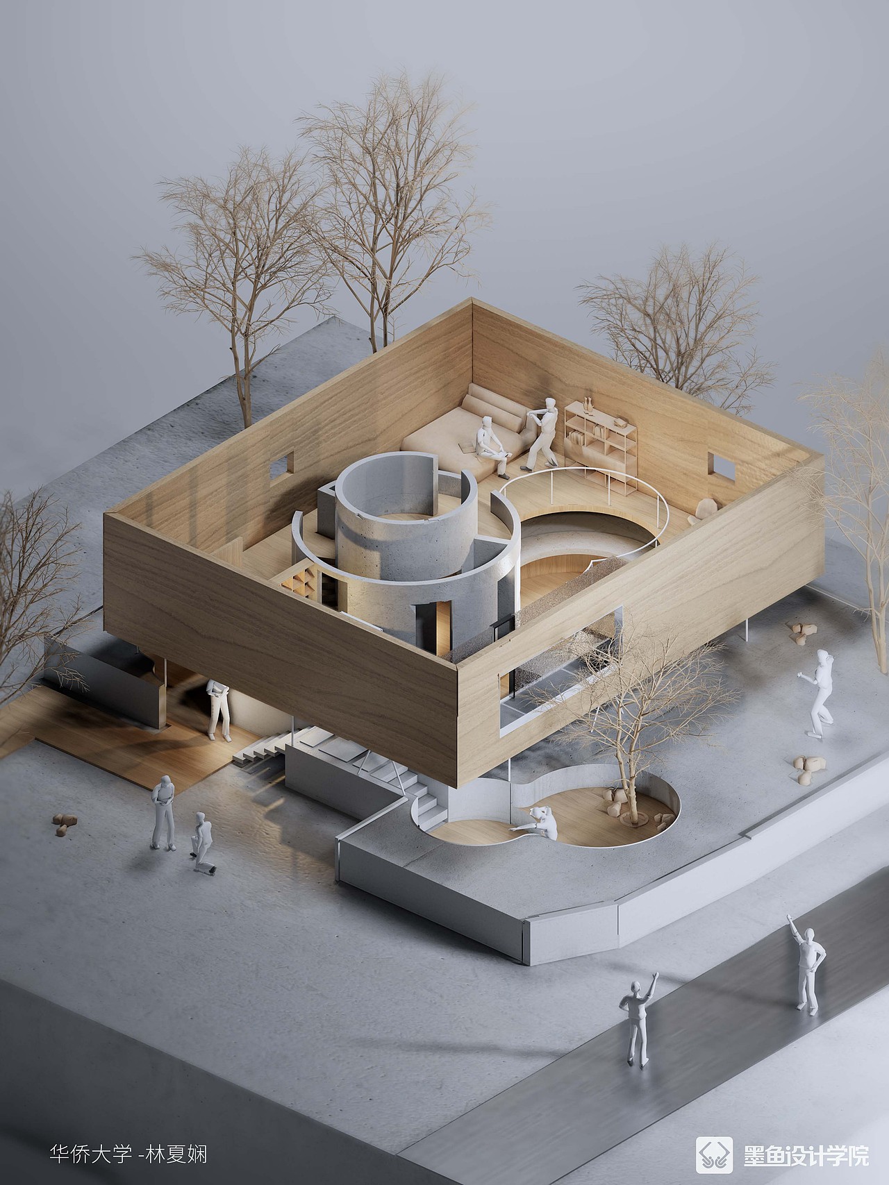 原创作品 | SU 手工模型高级表达