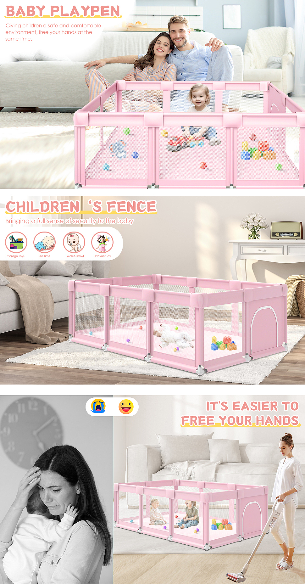 儿童围栏-主图/A+（图ZMzczNjQ1NzU2） - 电商 - 站酷设计师S人望山原创素材 - 站酷ZCOOL