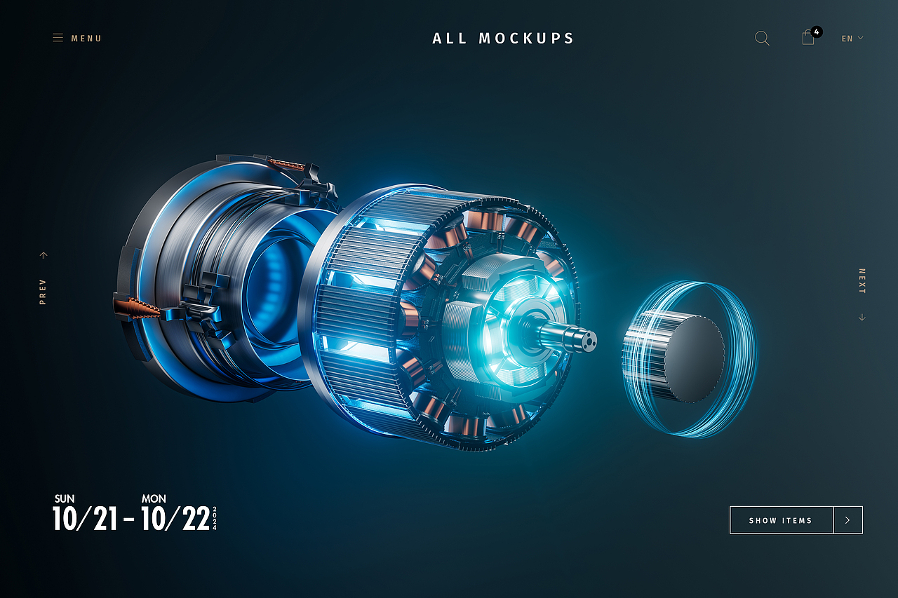 2024 工作渲染作品节选 风扇 场景