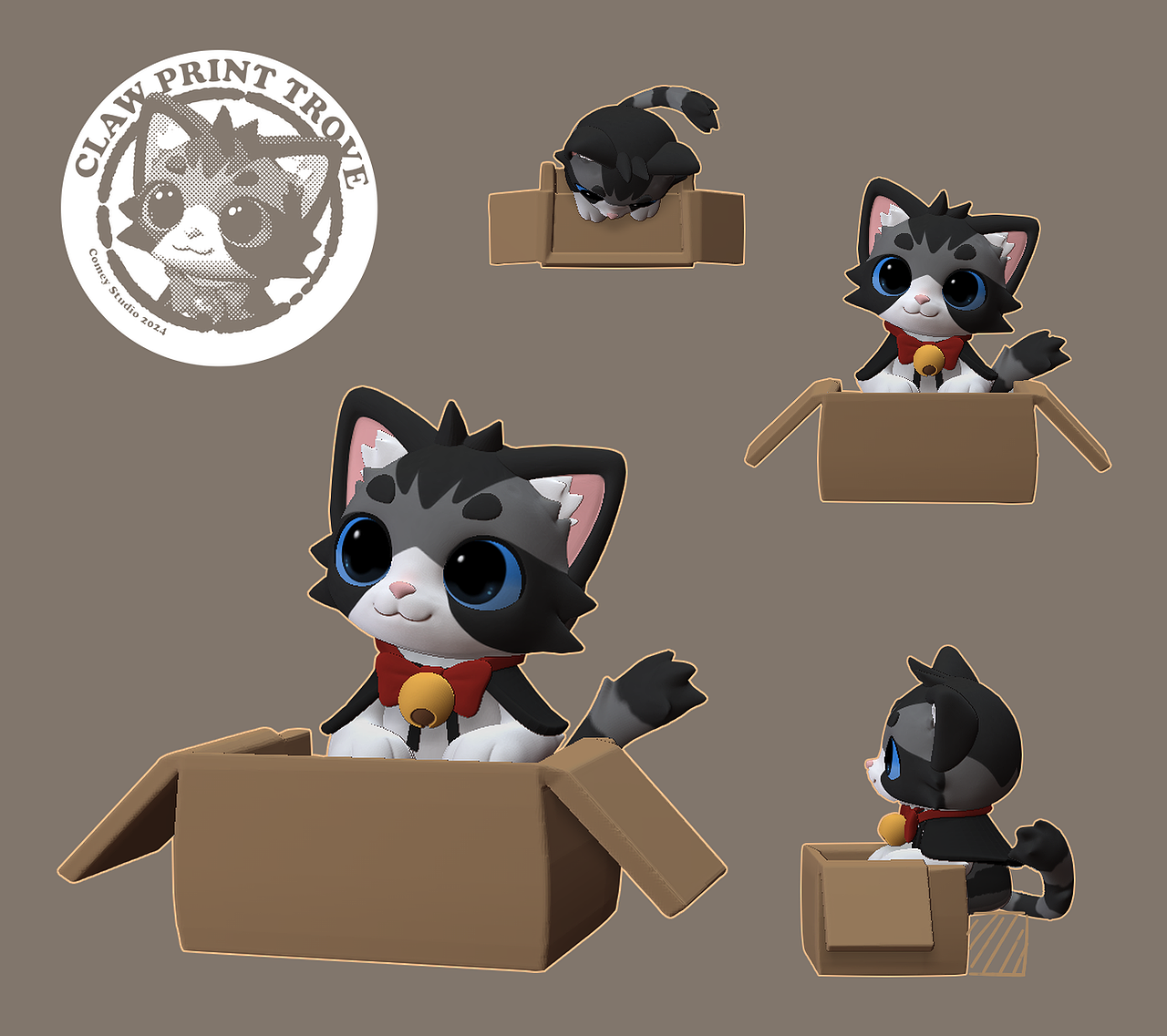 最可爱的小科米部分,猫老板上座!