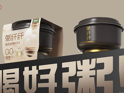 粥纤纤｜轻食谷物包装
