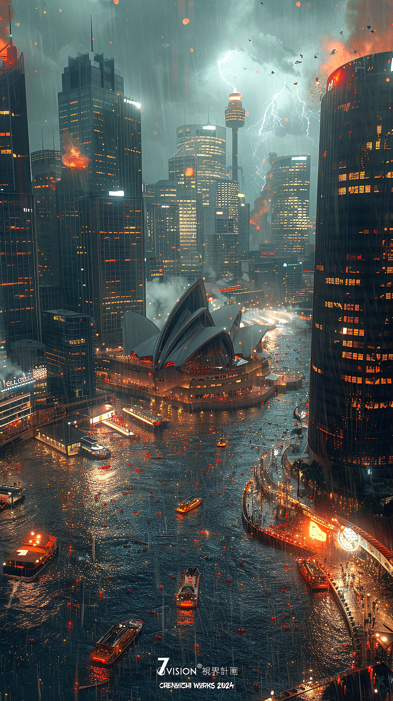 原创故事 l 猩红之潮 SJJH 2077 PV