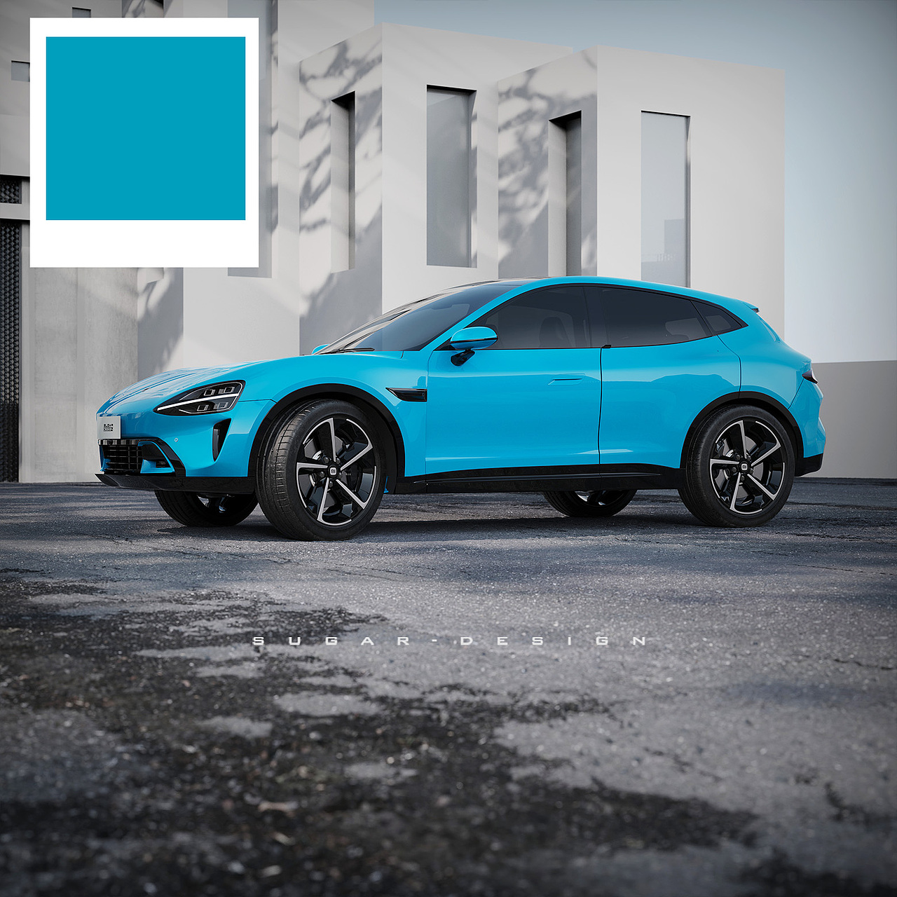 保时米变法拉米!小米SUV新车预览~