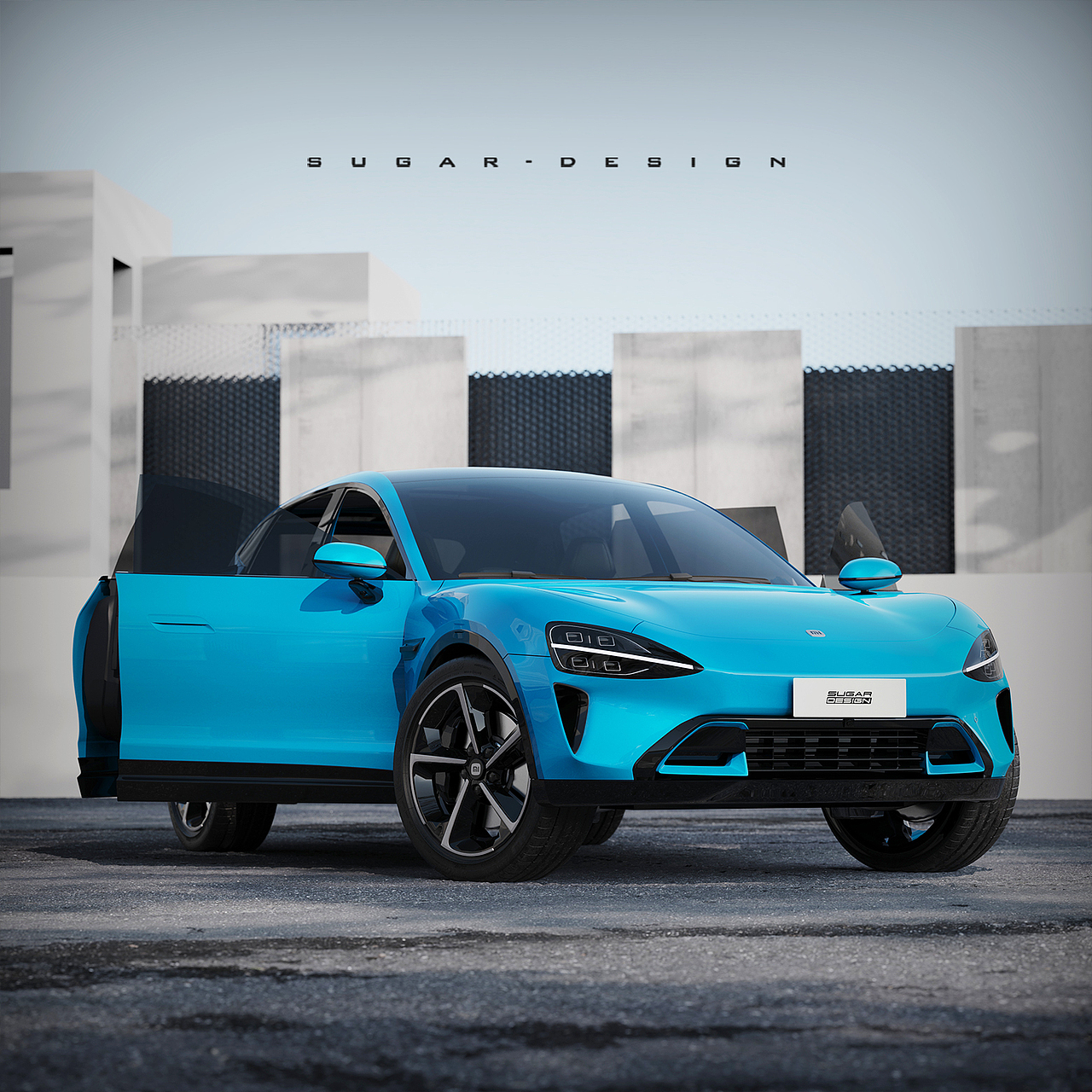 保时米变法拉米!小米SUV新车预览~