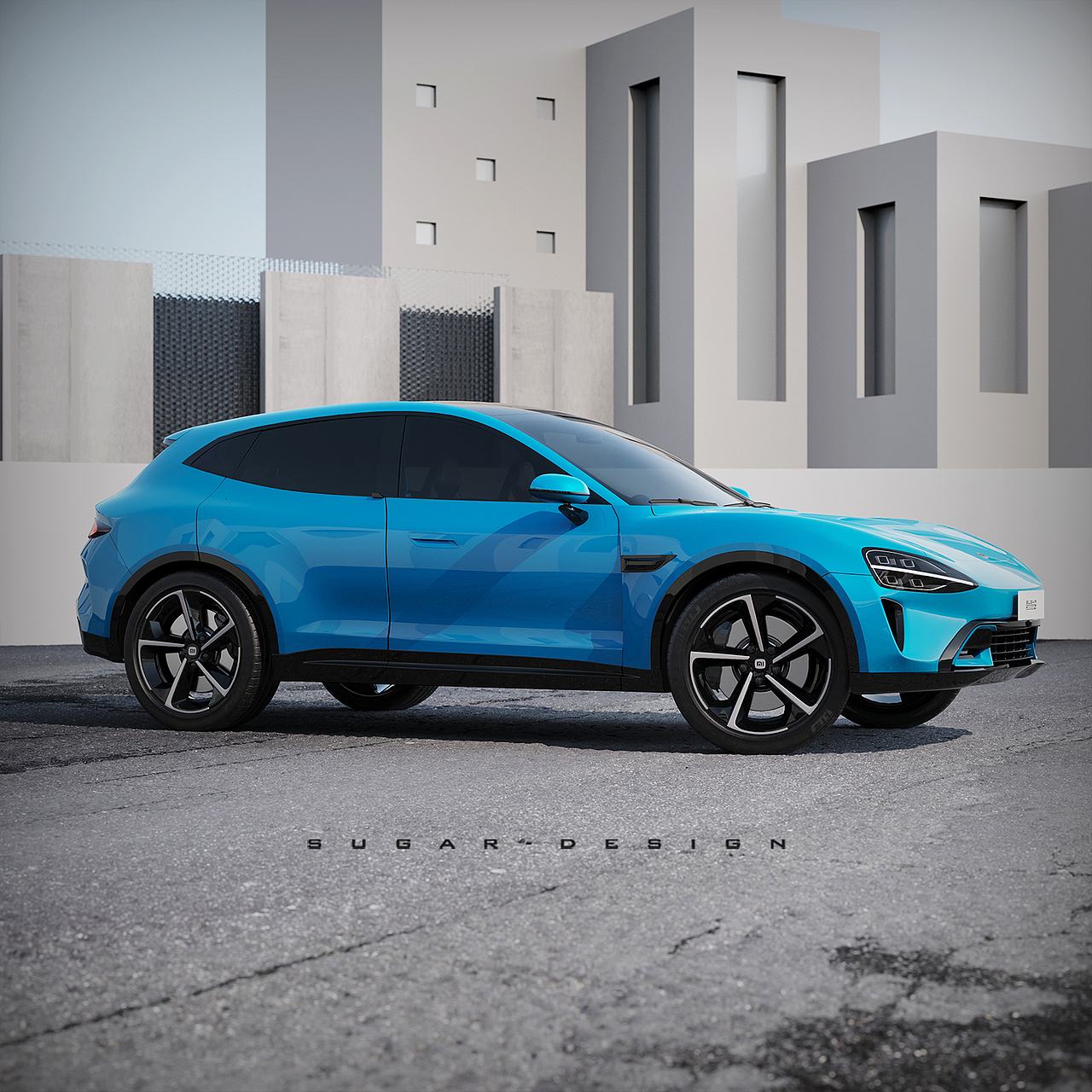 保时米变法拉米!小米SUV新车预览~