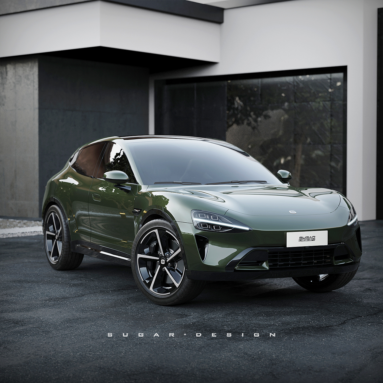 保时米变法拉米!小米SUV新车预览~