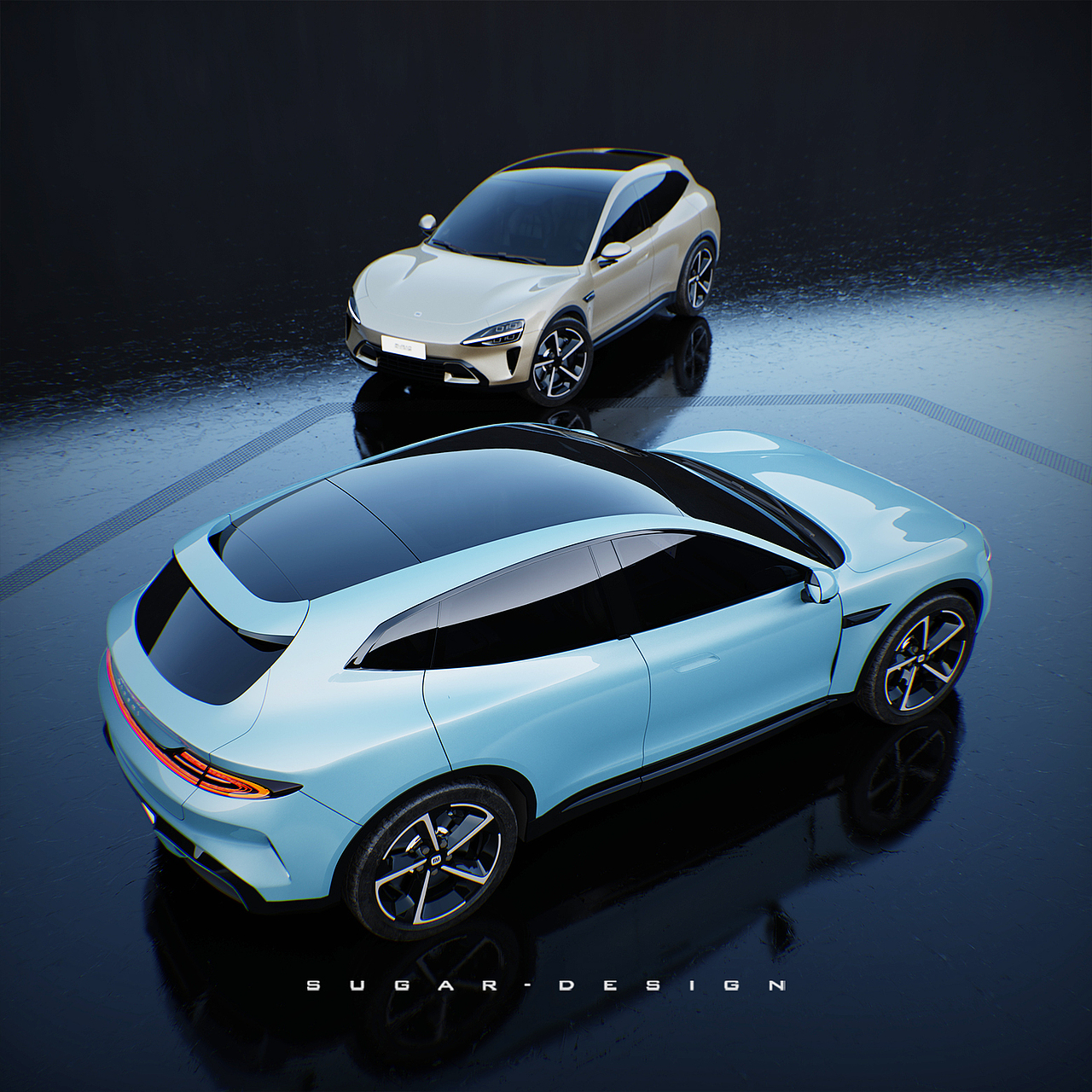 保时米变法拉米!小米SUV新车预览~