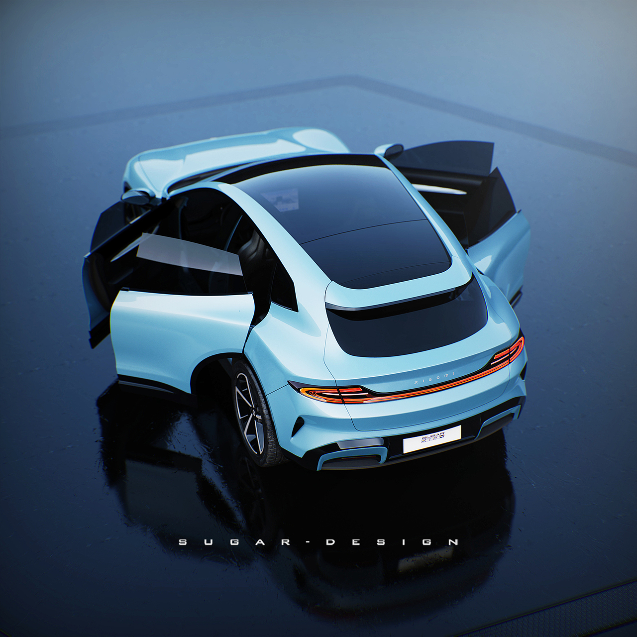 保时米变法拉米!小米SUV新车预览~