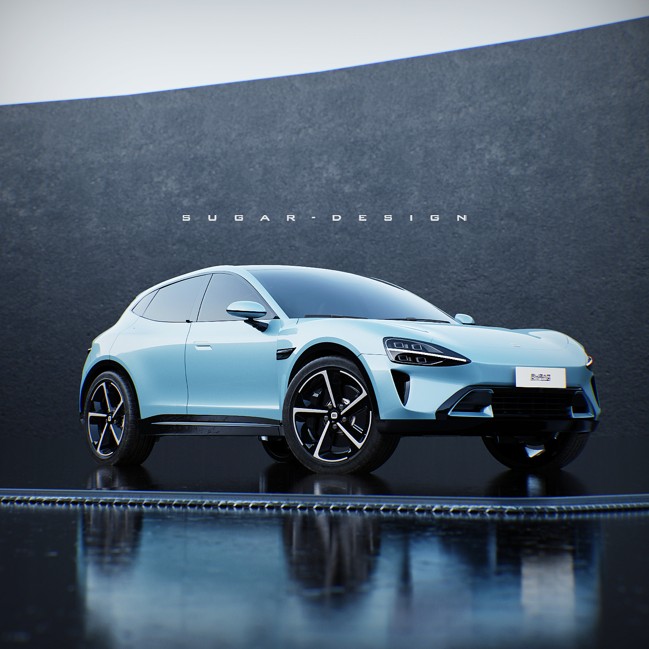 保时米变法拉米!小米SUV新车预览~