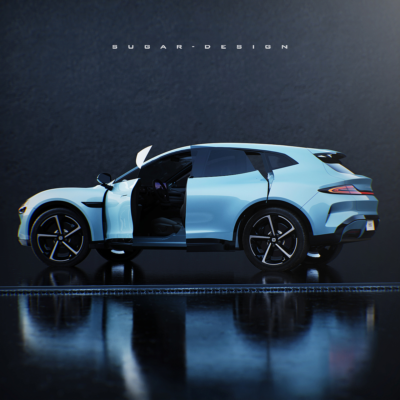 保时米变法拉米!小米SUV新车预览~