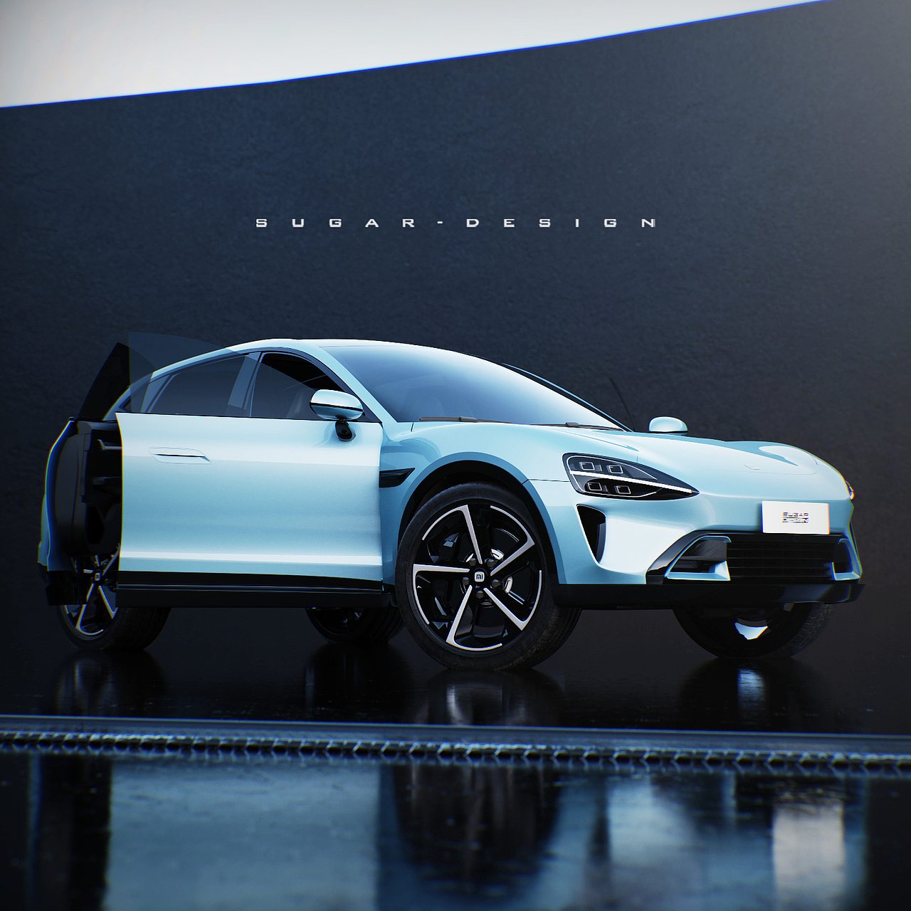 保时米变法拉米!小米SUV新车预览~