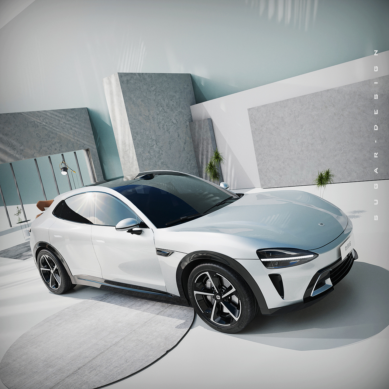 保时米变法拉米!小米SUV新车预览~