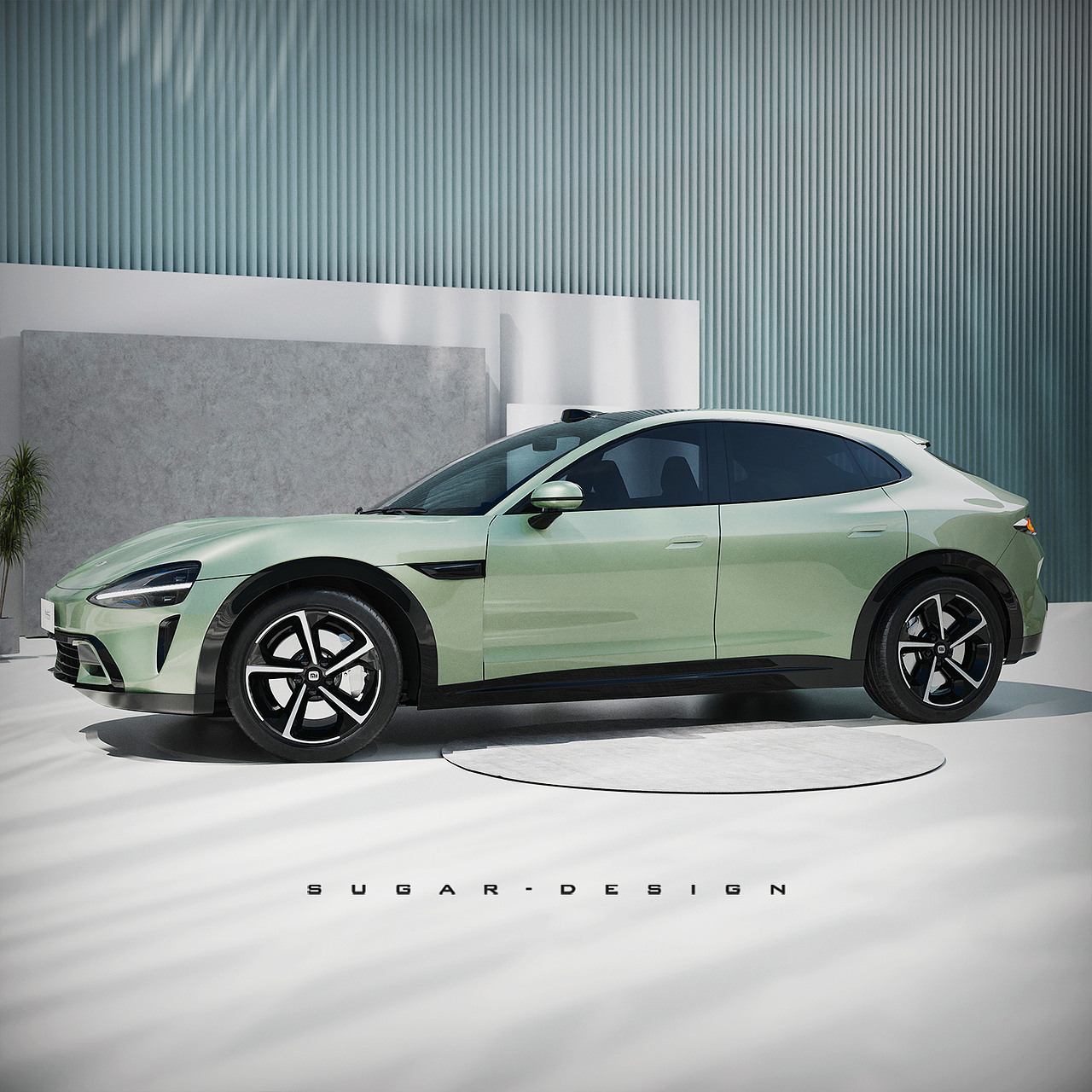 保时米变法拉米!小米SUV新车预览~