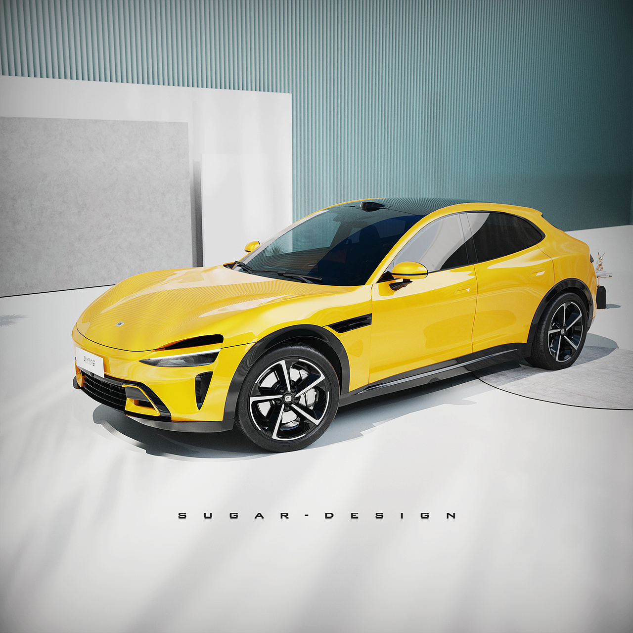 保时米变法拉米!小米SUV新车预览~