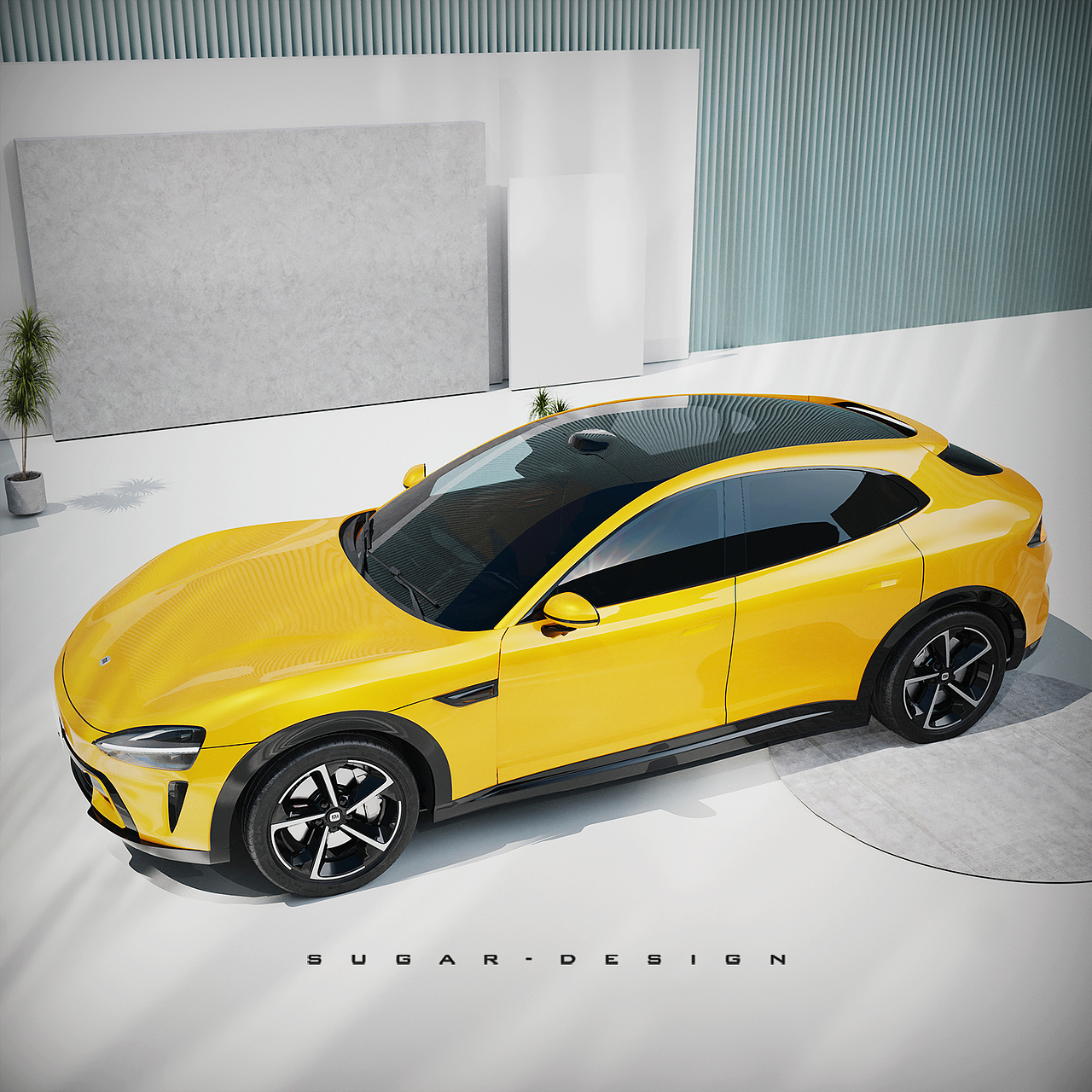 保时米变法拉米!小米SUV新车预览~