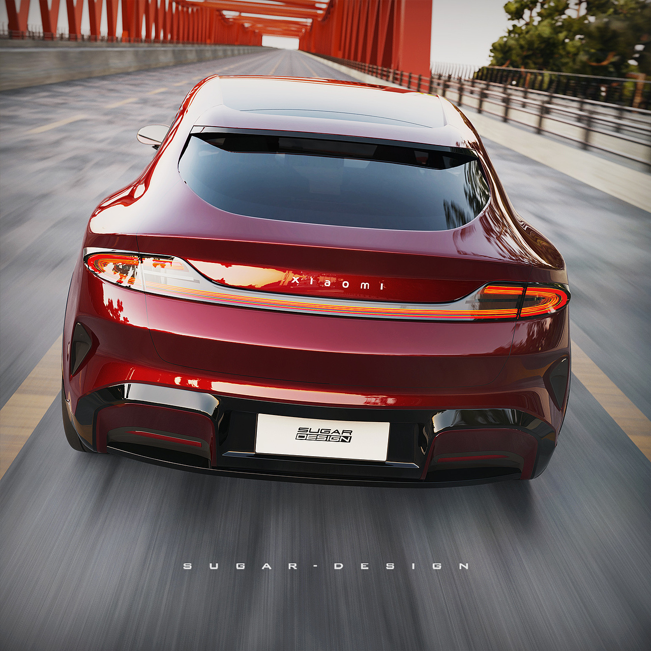 保时米变法拉米!小米SUV新车预览~