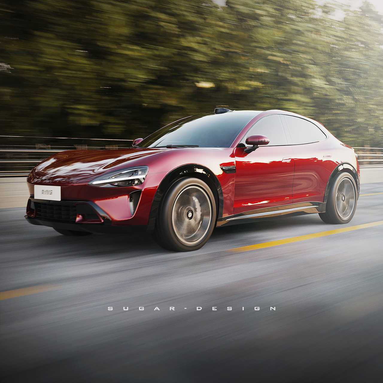 保时米变法拉米!小米SUV新车预览~