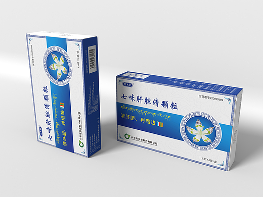 七味肝胆清颗粒-包装设计