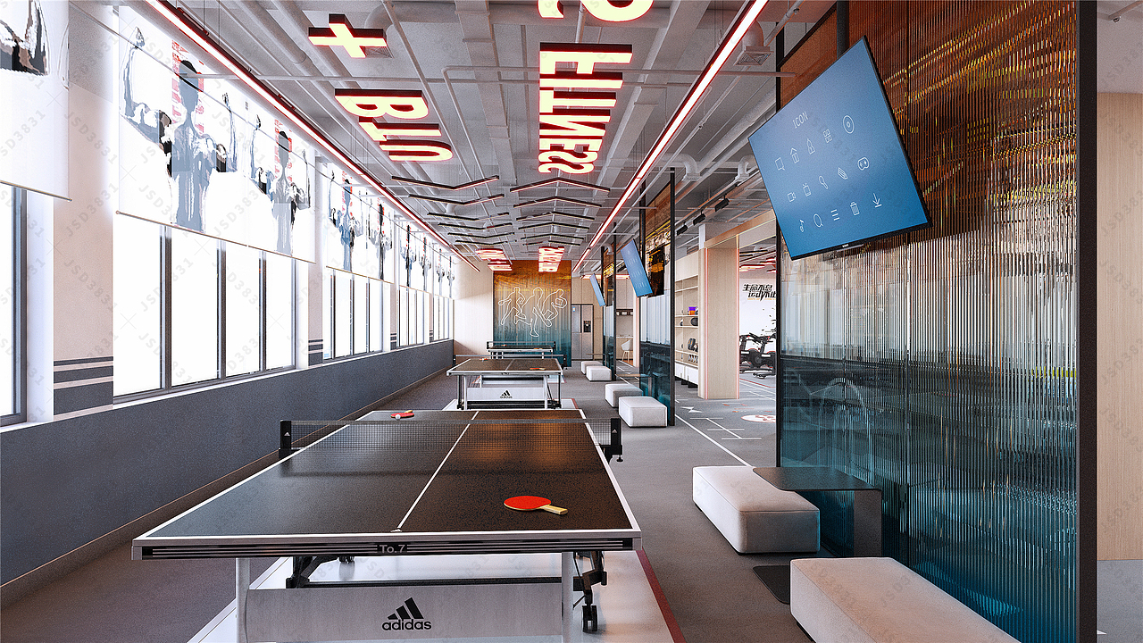 健身房设计方案,健身房设计费用,健身房设计公司（图ZMzczNjg5NDg0） - 商业空间设计 - 站酷设计师健身馆设计原创素材 - 站酷ZCOOL