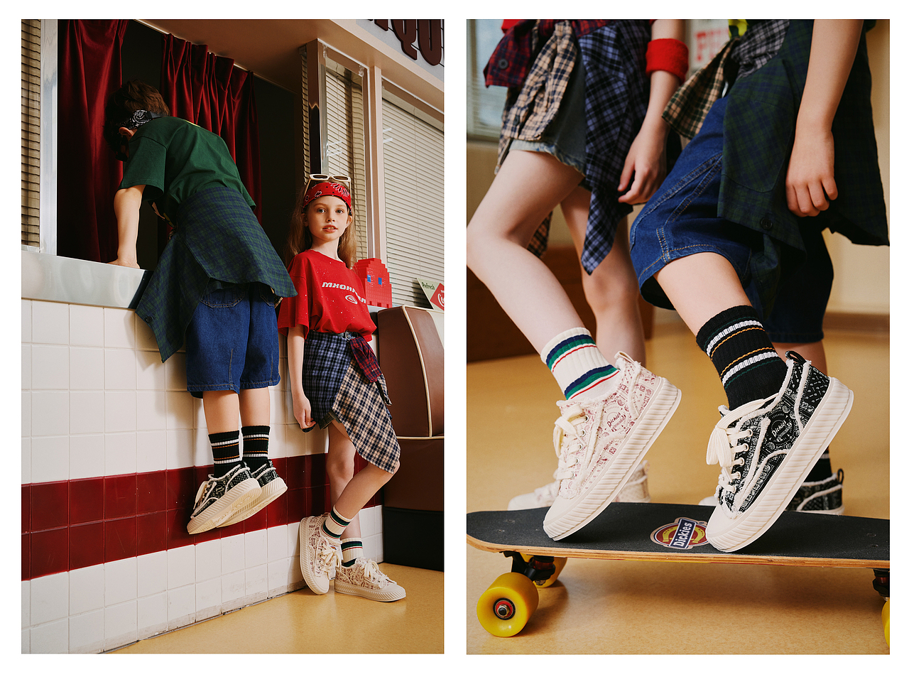 Dickies Kids 2024 S/S Campaign